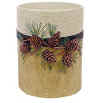 Pinecone Lodge Wastebasket