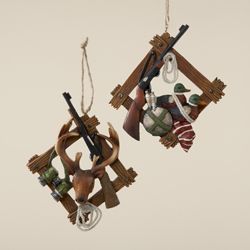 C6646 Deer/Duck Ornaments